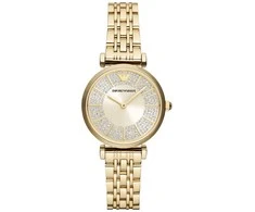 Moteriškas laikrodis EMPORIO ARMANI AR11605 - GIANNI T-BAR (zi512f) + BOX