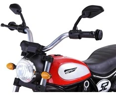 Jokomisiada Akumuliatorinis motociklas vaikams Street Bob PA0235 | spalva: oranžinė