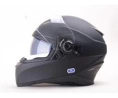 Nezatříděno Motociklininko šalmas HD-09B, dydis XL, juodas