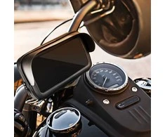 Harman Kardon Oem motociklo laikiklis vandeniui atsparus su užtrauktuku ir gaubtu ( 4,8" - 5,5" ) juodas