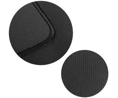 Oem PTC Pelės kilimėlis žaidimams 350x250x3mm, juodas/ juodas stitching