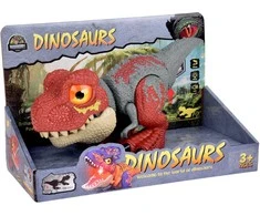 Jokomisiada Movable DINOSAUR Tyrannosaurus Rex Sound + Light Raudonas ZA5589