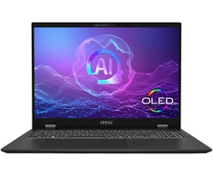 MSI Prestige 16 AI+ Evo B2VMG-012PL Intel Core Ultra 9 288V Nešiojamas kompiuteris 40,6 cm (16") UHD+ 32 GB LPDDR5x-SDRAM 1 TB SSD Wi-Fi 7 (802.11be) Windows 11 Home Pilkas