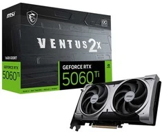 Vaizdo plokštė MSI GeForce RTX 5060 Ti 16GB VENTUS 2X OC PLUS