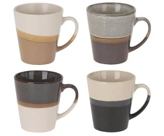None MUG 3 COLOURS 4 DIFFERENT DESIGNS 300ML