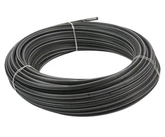 Multikuta PIPE RLDPE D20X2.0MM Juodas (50)