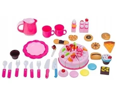 Multistore Toy kitchen utensil. cake set EcoToys