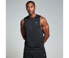 MYPROTEIN MEN'S Juodas SLEEVELESS T-SHIRT XL