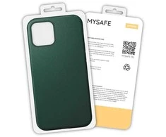 Dėklas MYSAFE CASE SKIN IPHONE 12 PRO MAX Žalias BOX