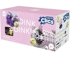 Clics toys Statybiniai kaladėlės „Nano Clics“ – „Fantasy Builders“ – 250 elementų (NC005)