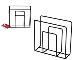 NAPKIN HOLDER Juodas