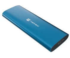 NATEC RHINO M.2 NVME LITE EXTERNAL SSD ENCLOSURE USB-C 3.2 GEN 2 HORIZON Mėlynas