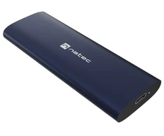 NATEC RHINO M.2 NVME LITE EXTERNAL SSD ENCLOSURE USB-C 3.2 GEN 2 STEEL NAVY