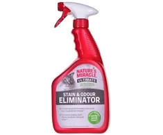 Valiklis kačių dėmėms ir kvapams šalinti Nature's Miracle Stain &amp; Odour Eliminator, 946ml
