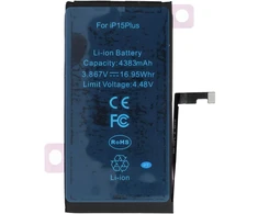 Ncc Baterija for iPhone 15 plus 4383mAh Diagnosable USED