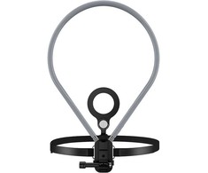 Neck magnetic phone holder Hoco K31 juodas pilka