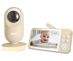 Neno VEDO CREAM elektroninė kūdikių auklė su belaidžiu imtuvu