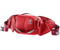 Deuter Pulse 3 l inkstų krepšys ant klubų Raudona