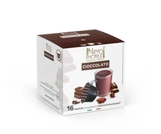 Kavos kapsulės NERONOBILE CIOCCOLATO, 16 vnt.