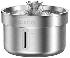 Stainless Steel Pet Vanduo fountain 2l Rojeco