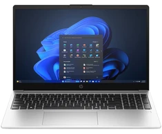 Nešiojamas kompiuteris Hewlett Packard (HP) HP DN6W3ET 15.6" laptop, Intel Core 5 120U, Full HD, 16 GB DDR5-SDRAM, 512 GB SSD, Wi-Fi 6 (802.11ax), FreeDOS, Sidabrinis