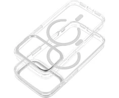 Nešiojamas kompiuteris Oem Case for iPhone 17 PRO MAX Frame Clear Hybrid Mag Cover compatible with MagSafe transparent
