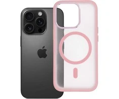 Nešiojamas kompiuteris Oem Originalus „iPhone 16 PRO Flexline Mag“ dėklas, suderinamas su „MagSafe“, rožinis