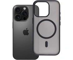Nešiojamas kompiuteris Oem Case for iPhone 16 PRO Flexline Mag Cover compatible with MagSafe juodas