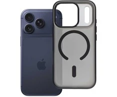 Nešiojamas kompiuteris Oem Case for iPhone 17 PRO Flexline Mag Cover compatible with MagSafe juodas