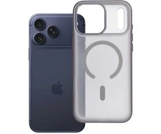 Nešiojamas kompiuteris Oem Case for iPhone 17 PRO MAX Flexline Mag Cover compatible with MagSafe pilka