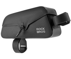 Rockbros 30120122002 Atsparus vandeniui Bicycle Frame Bag with Magnetic Closure 0.9L - Juodas