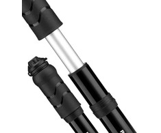Rockbros 810PCS-HP mini rankinis dviračio siurblys su Presta ir Schrader žarna - Juodas
