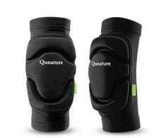 Qunature 2206000103 Alkūnių slidinėjimo apsaugos, L dydis - Juodas