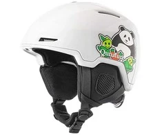 Qunature 10130003005 Ski Helmet with Earmuffs Panda Snowboard for Kids 54-58 cm - Baltas