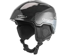 „Qunature 10130003003“ slidinėjimo šalmas su ausinėmis snieglentei 58–61 cm – Juodas