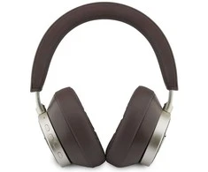 Ausinės Guess PU 4G Triangle Logo ENC Belaidės Headphone Ruda
