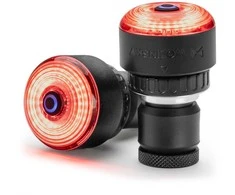 Wozinsky WIS-02 Atsparus vandeniui Smart Tail Light 1pc - Juodas