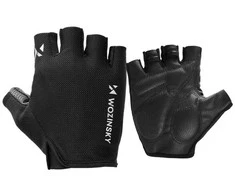 Wozinsky WRR-01XL dviratininko pirštinės, XL dydis - Juodas