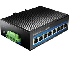 Šakotuvas Network switch/switch - Cudy IF1008P (10/100) Juodas