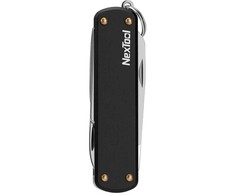 NexTool Mini Pocket Knife NE0141 4-in-1 juodas