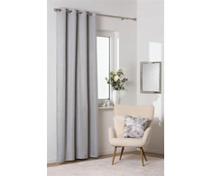 Night curtain Splendid Dima. light pilkas. 140 cm x 250 cm
