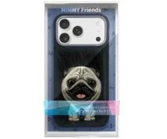 Dėklas NIMMY case BIG EYED PET 2.0 Dog for IPHONE 17 juodas