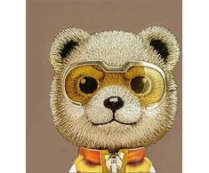 Dėklas Nimmy Cool&amp;Cute 2.0 Bear Case for iPhone 17 - rusvai gelsvas