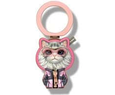 Nimmy Cool&amp;Cute 2.0 Cat Magnetic Phone Holder - Rožinė