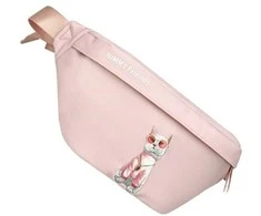 Nimmy Nerka na ramię rožinės spalvos Crossbody Glasses Cool Cat