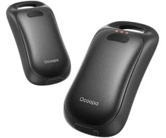 Ocoopa UT4 Urban 2x3000 mAh rankų šildytuvas, USB-C, juodas