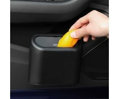 Oem Car rubbish storage bin juodos spalvos
