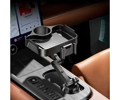 Oem Car table with phone holder CP2008 juodos spalvos