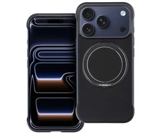 OEM dėklas, skirtas iPhone 17 AIR, su „Edge Free“ technologija, suderinamas su „MagSafe“ ir juodas