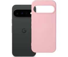 Oem dėklas Google Pixel 11, silikoninis, pudros rožinės spalvos